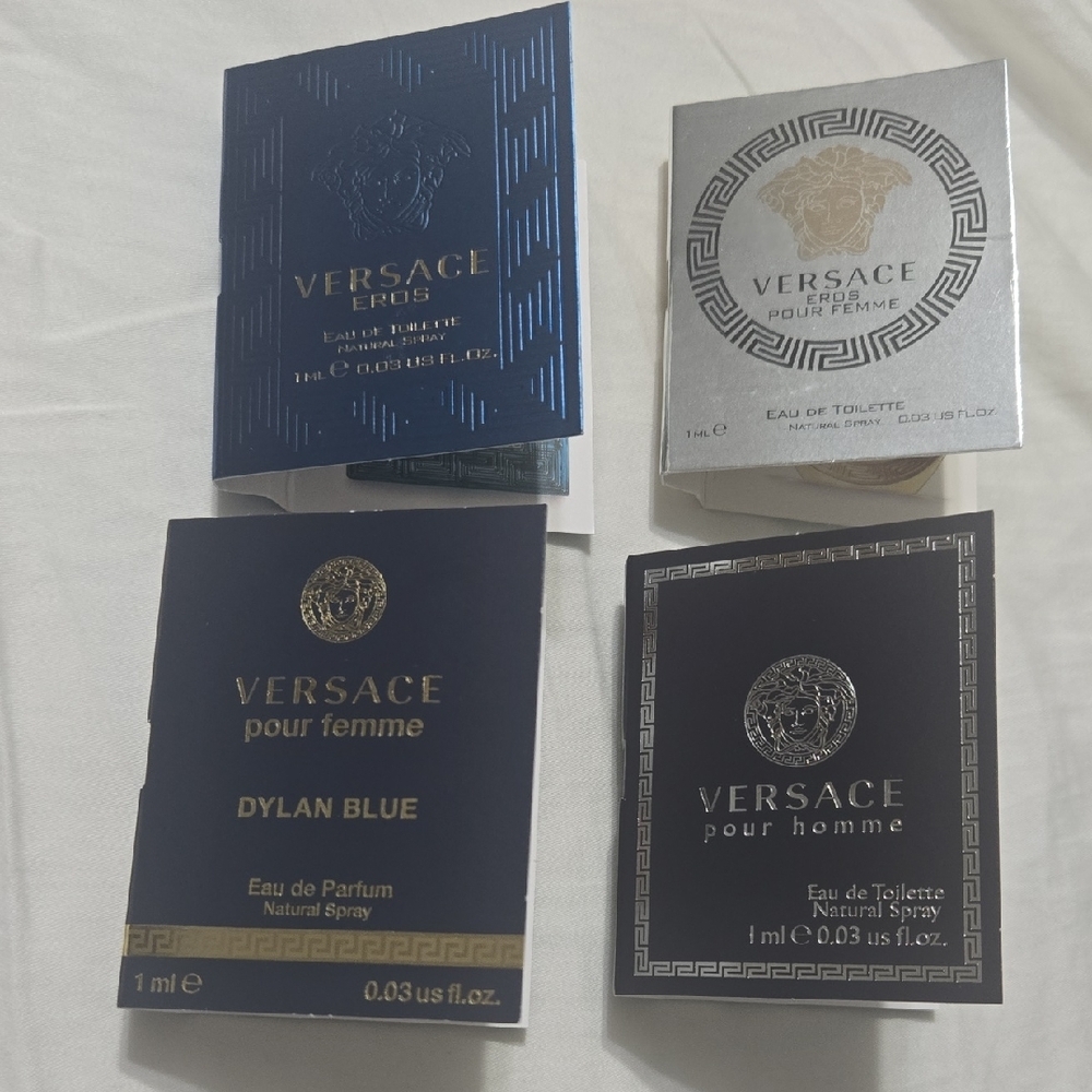 Versace Eros and Dylan Blue Collection - Blue and Silver - Picture 1 of 5